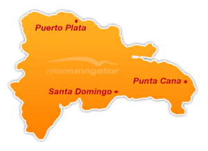 dominikanische republik landkarte