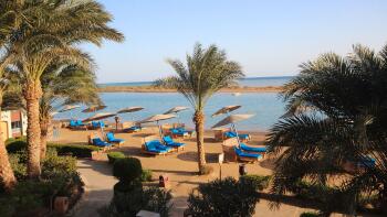 ägypten badeliegen strand