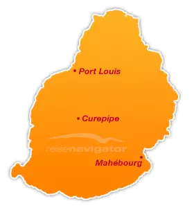 mauritius landkarte